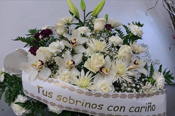 Centre de flors funerari